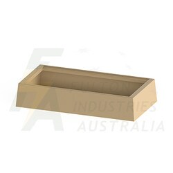 FB1575RFB beige fibreglass pillar base